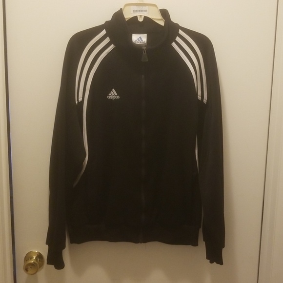 adidas Other - Adidas full zip black track jacket